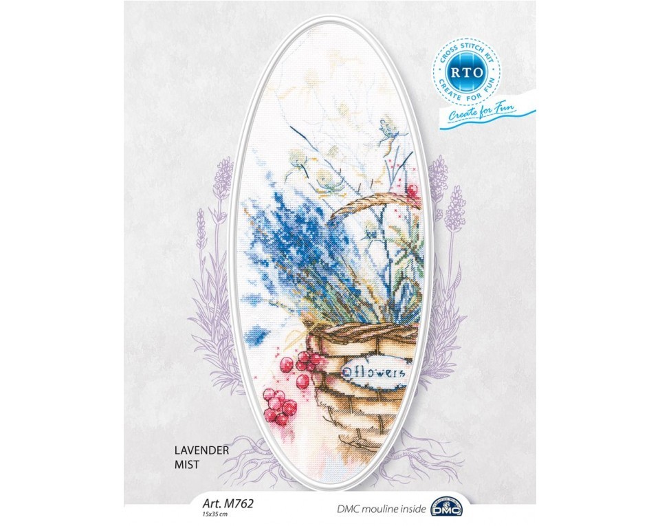 Cross-stitch kit "Lavender mist", Article: M762