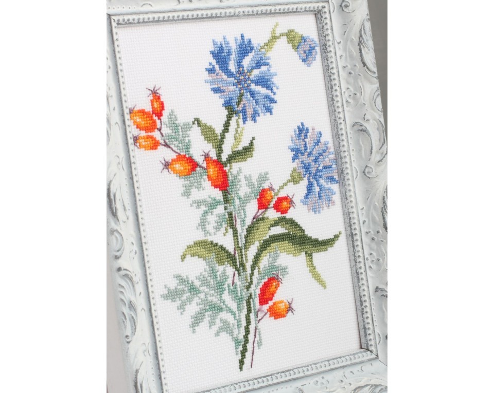 Cross-Stitch Kit "Cornflowers", Article: C261