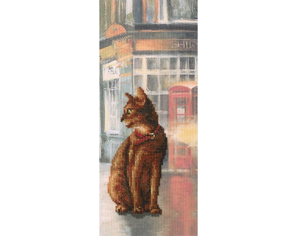Cross-stitch kit "Cats in town", Article: C245