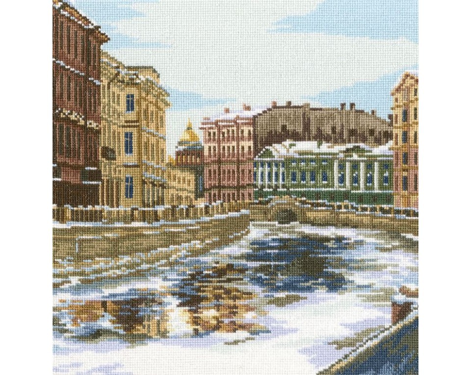 Cross-Stitch Kit "Channels of St.Peterburg", Article: M421