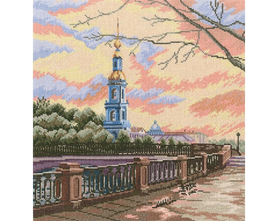 Cross-Stitch Kit "Channels of St.Peterburg", Article: M424