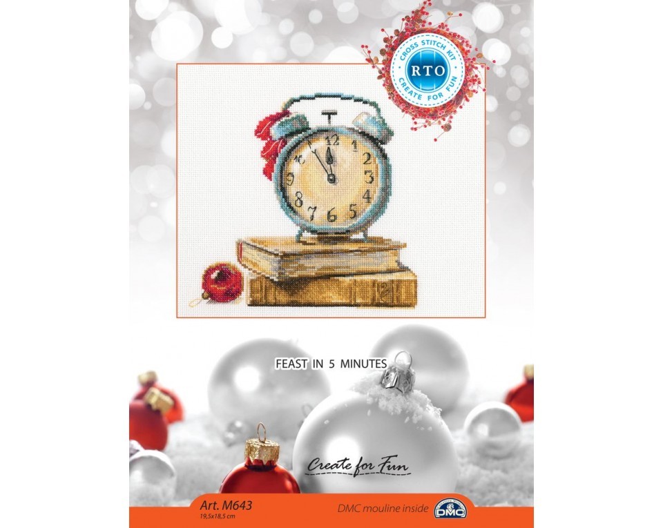 Cross-stitch kits "Feast in 5 minutes", Article: M643