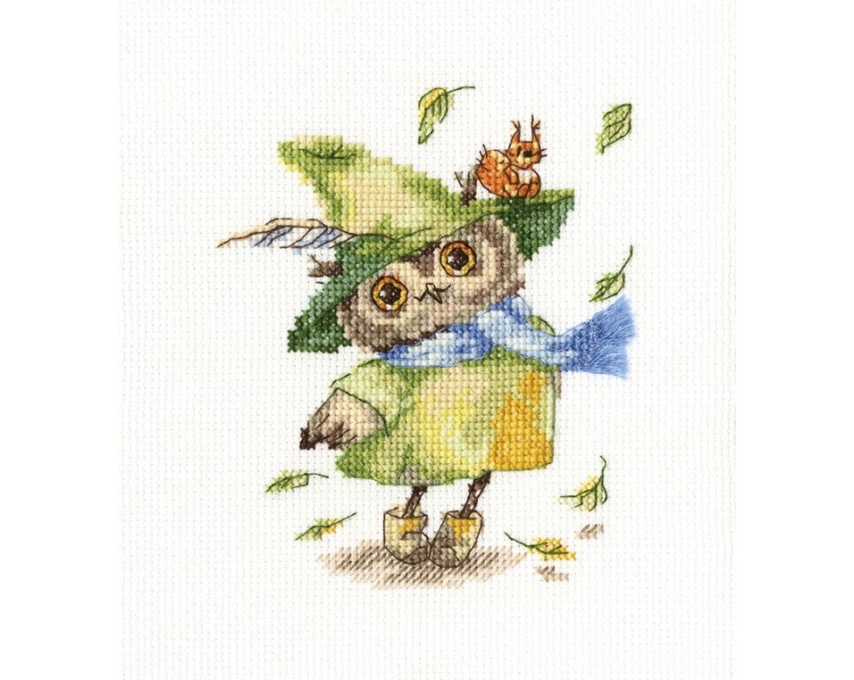 Cross-Stitch Kit "Leaf fall", Article: C228