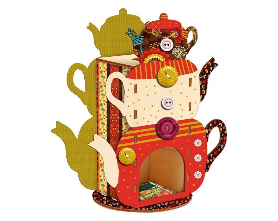Plywood form "Tea house" "Buratini", Article: DZ20013