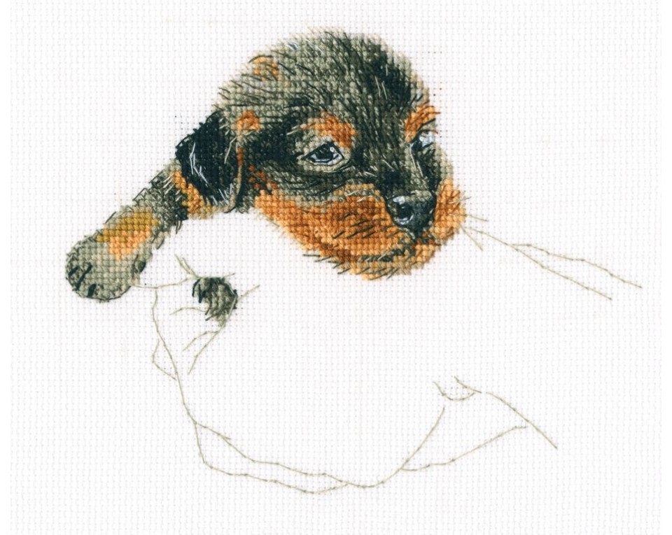 Cross-stitch kits "In palms", Article: M818