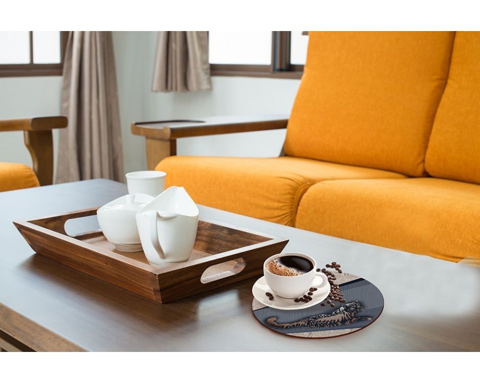 Plywood form - hot pad "Buratini", Article: DZ72005