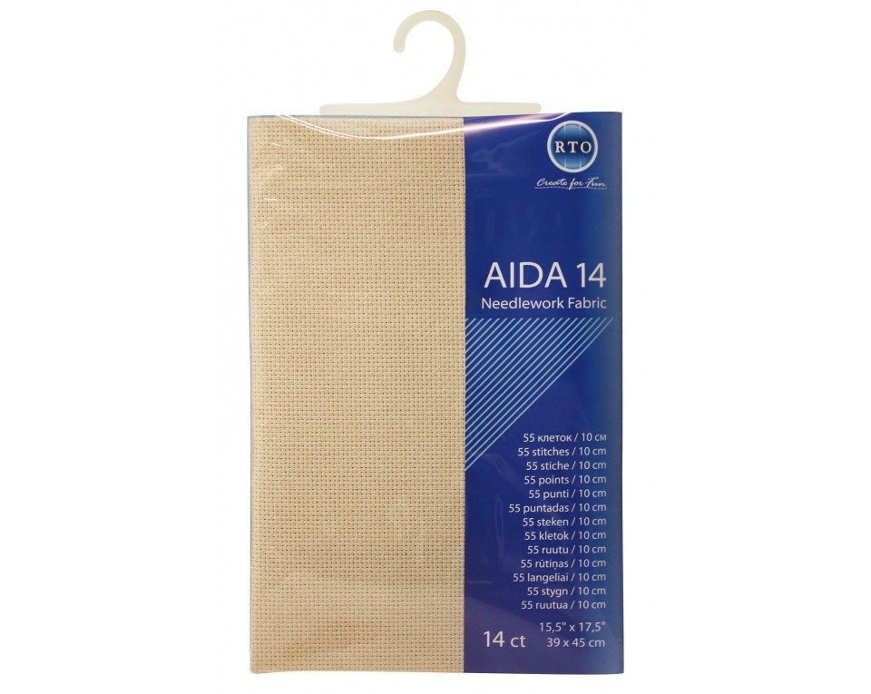 Pre-cut needlework fabrics, Article: AIDA14-740