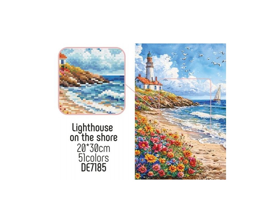 Lighthouse on the shore, Article: DE7185