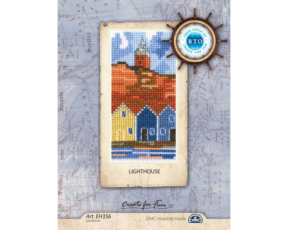 Cross-stitch kit "Lighthouse", Article: EH356