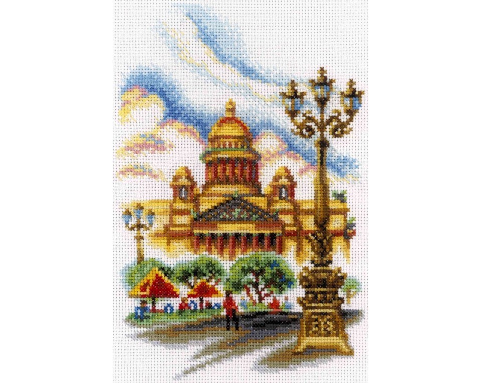 Cross-Stitch Kit "Saint Isaac's cathedral, St.Petersburg", Article: M291