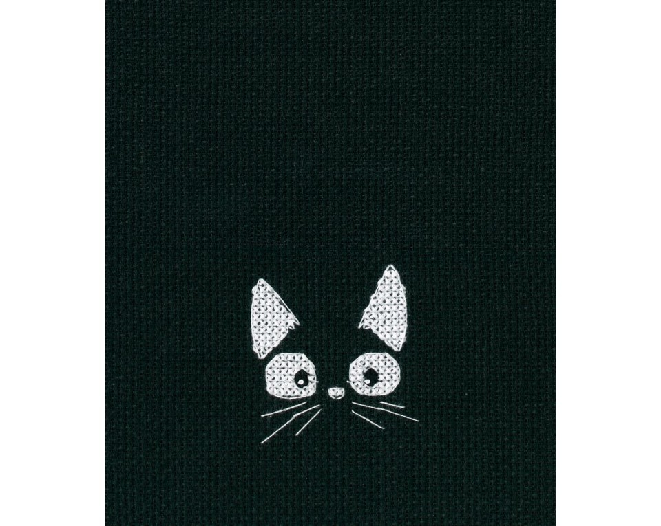 Cross-stitch kit "Among black cats", Article: EH377