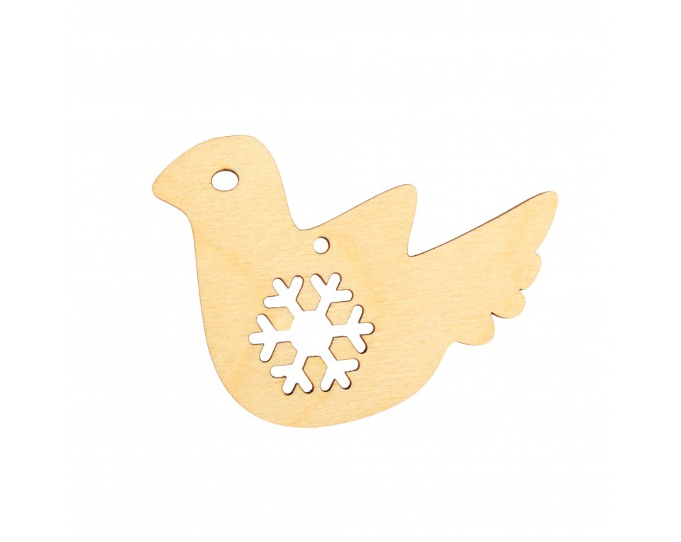 Plywood form - Christmas pendant "Buratini", Article: DZ90081
