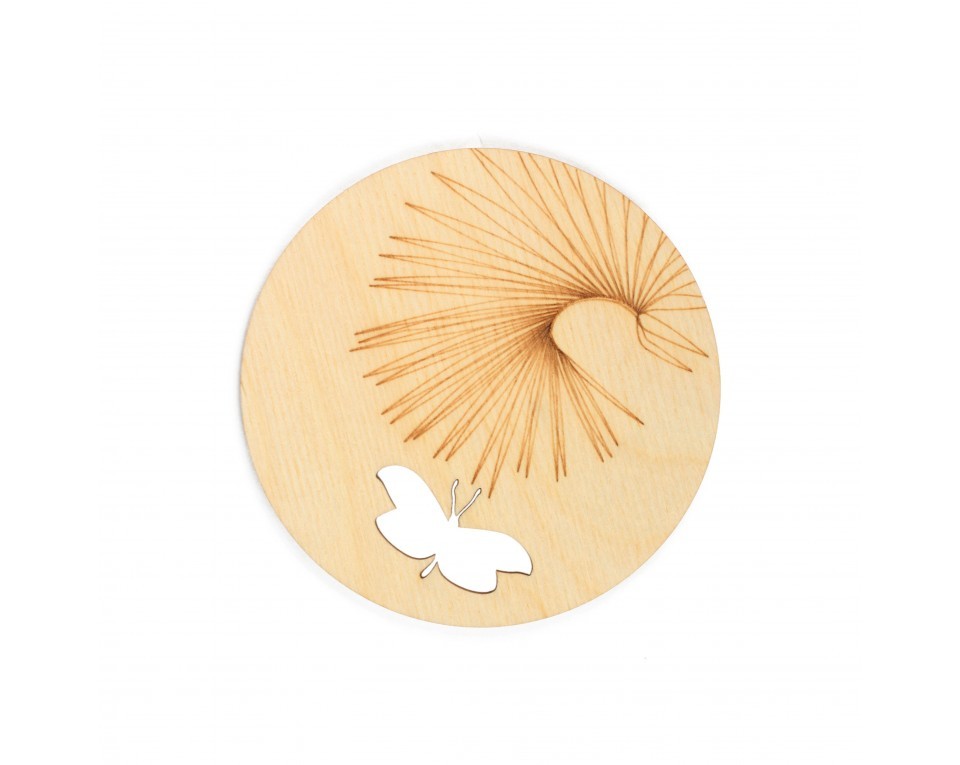 Plywood form - hot pad "Buratini", Article: DZ72004
