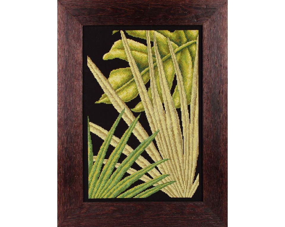 Cross-Stitch Kit "Palm leaves-1", Article: M446