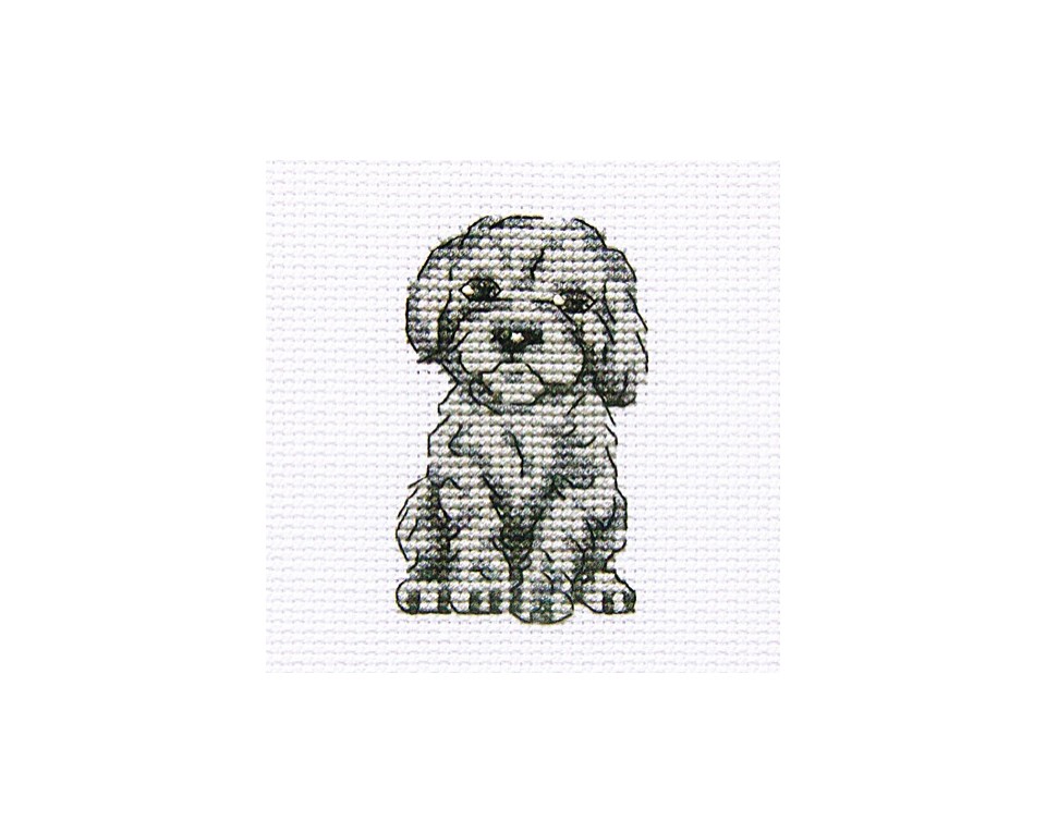 Cross-Stitch Kit "Faithful Silver", Article: H237