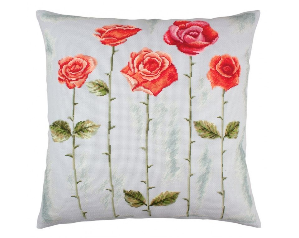 Cross-stitch kit "Where the flowers live", Article: CU023