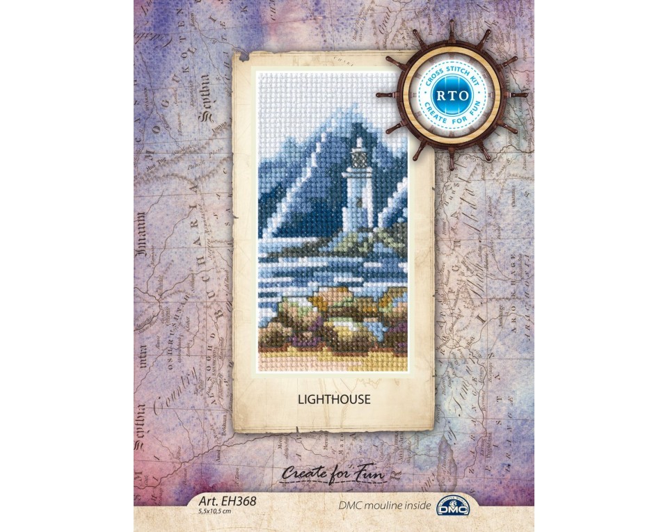 Cross-stitch kit "Lighthouse", Article: EH368