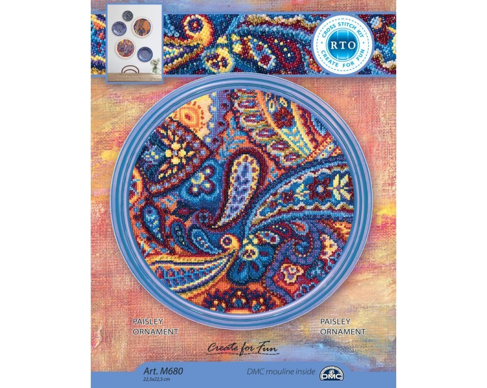 Cross-Stitch Kit "Ornament", Article: M680