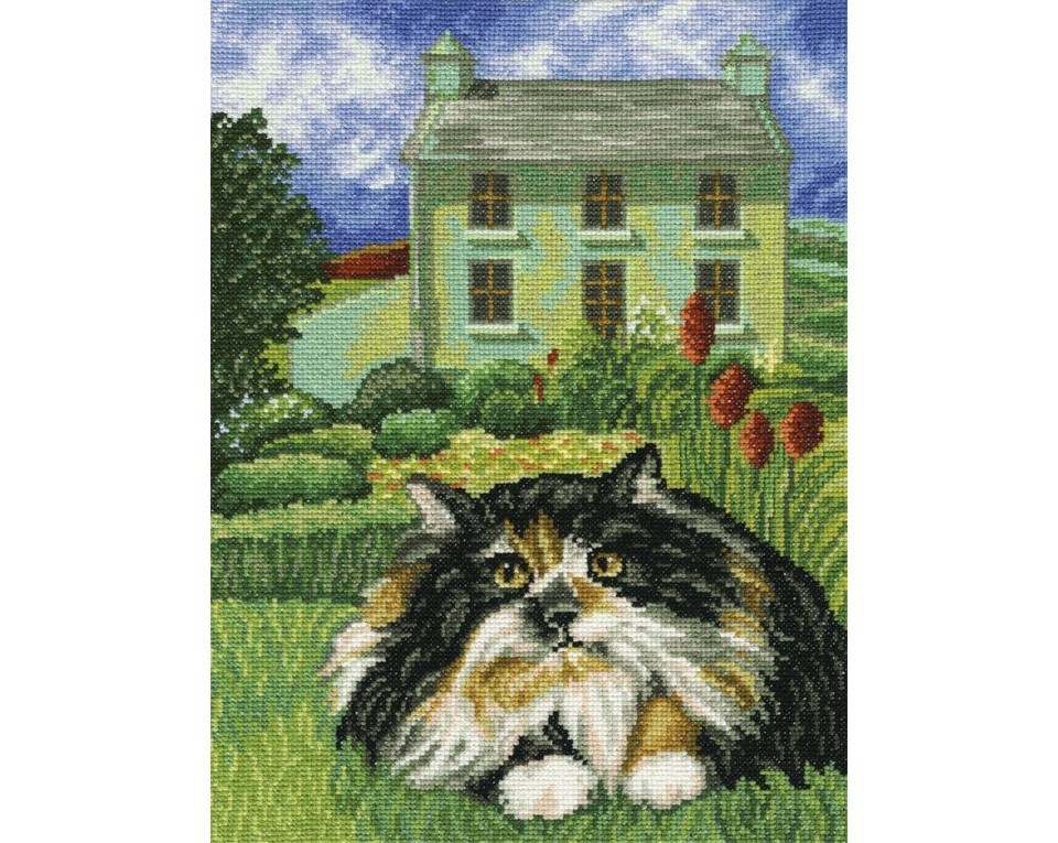 Cross-Stitch Kit "Amber eyes", Article: M415