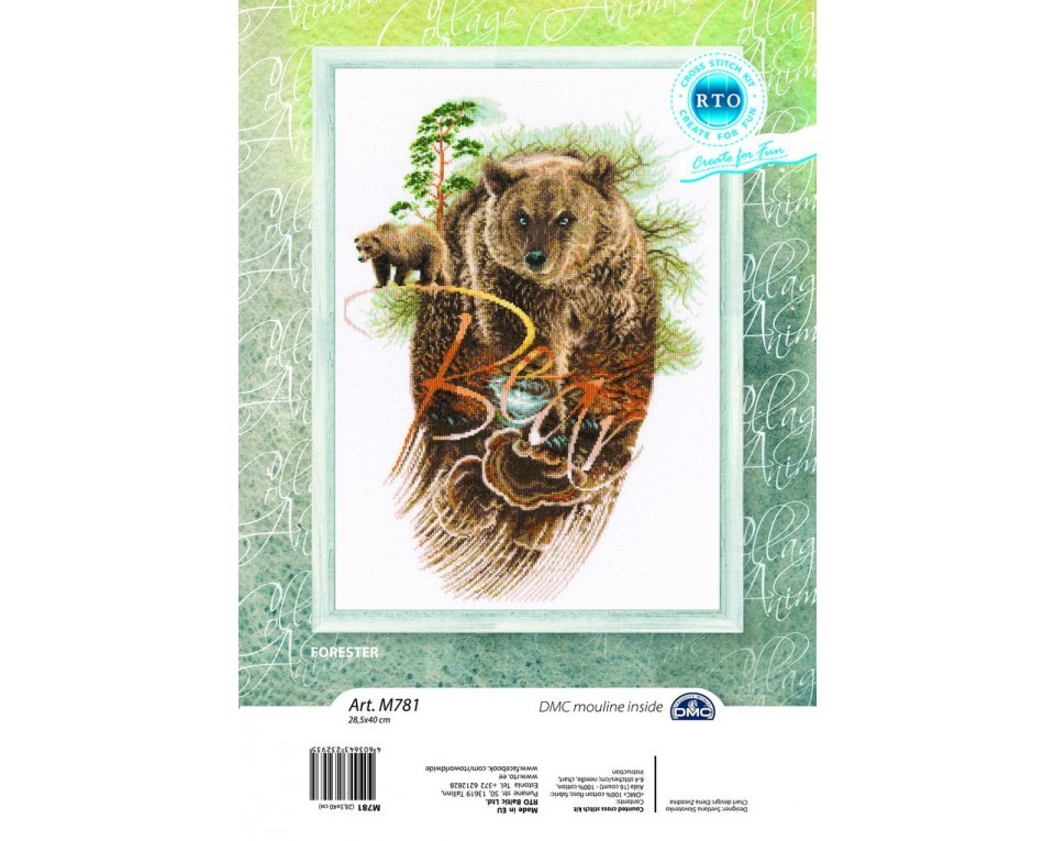 Cross-stitch kits "Forester", Article: M781