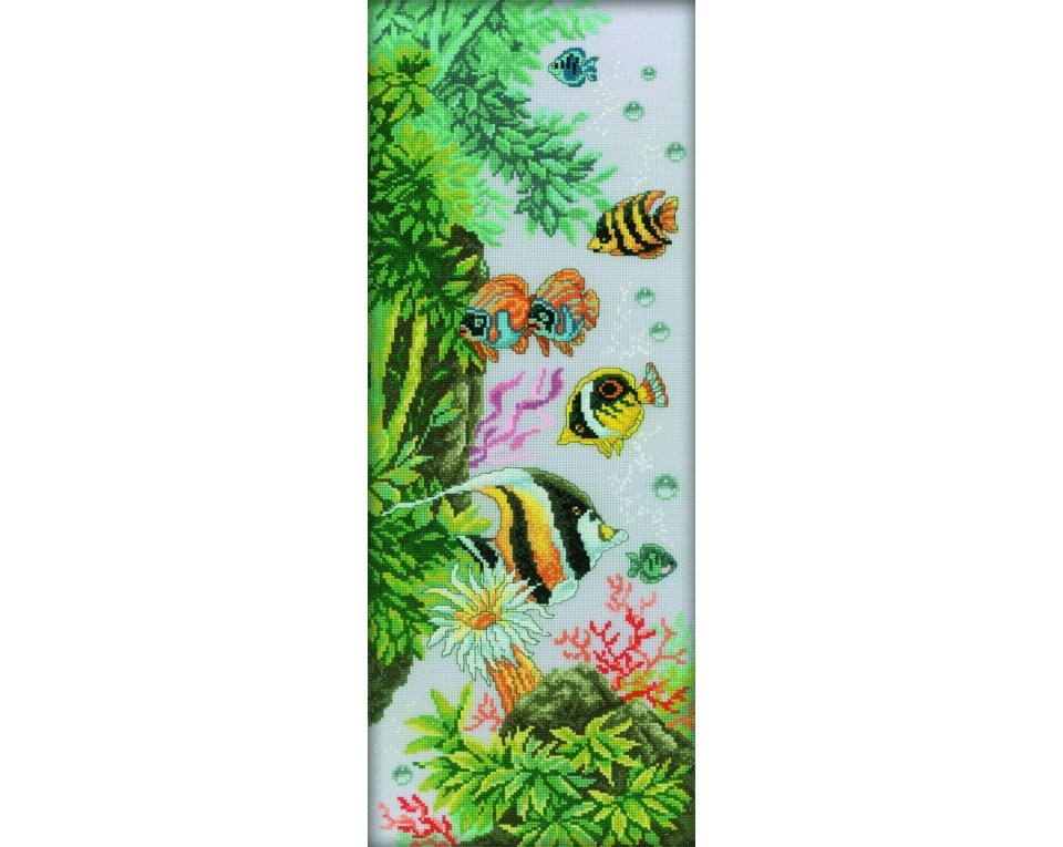 Cross-Stitch Kit "Bright underwater life", Article: M181