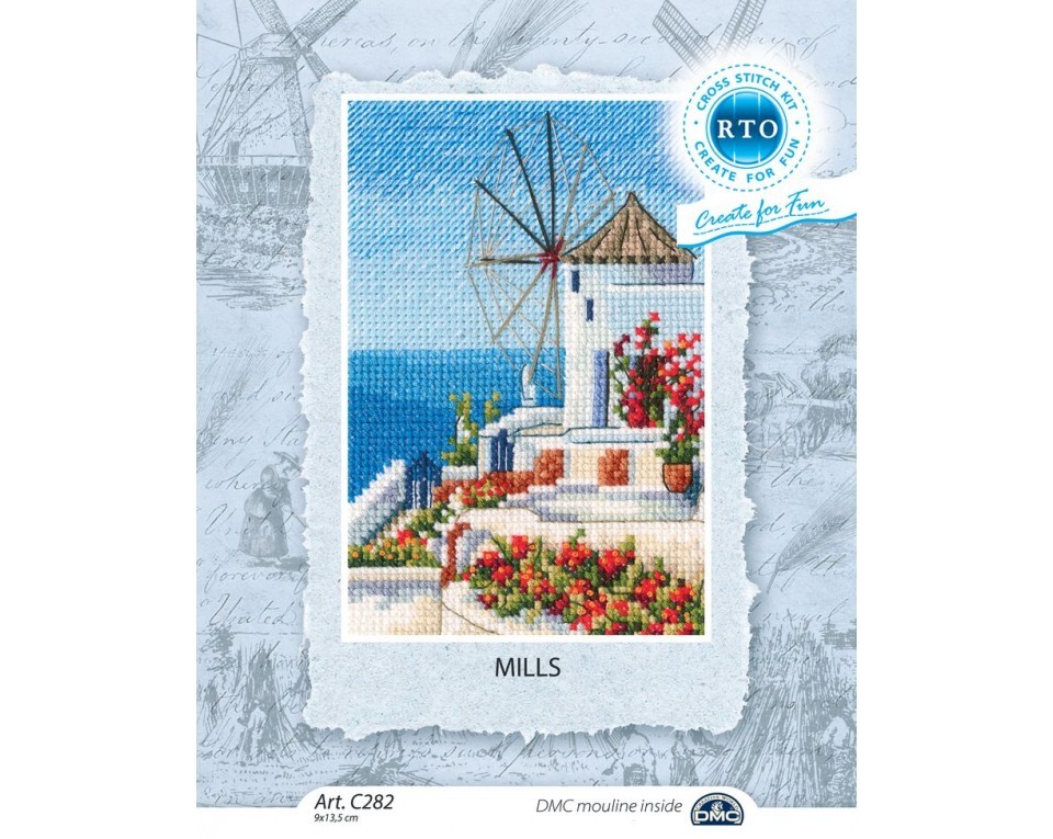 Cross-stitch kit "Mills", Article: C282