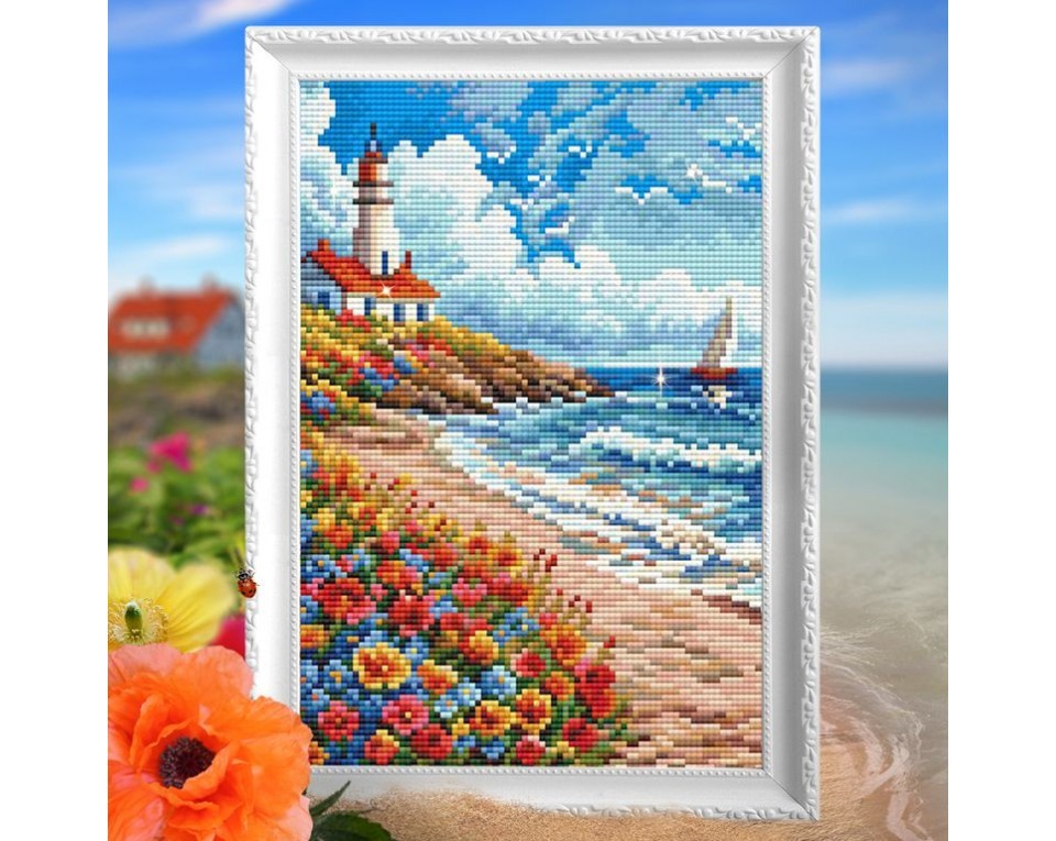 Lighthouse on the shore, Article: DE7185