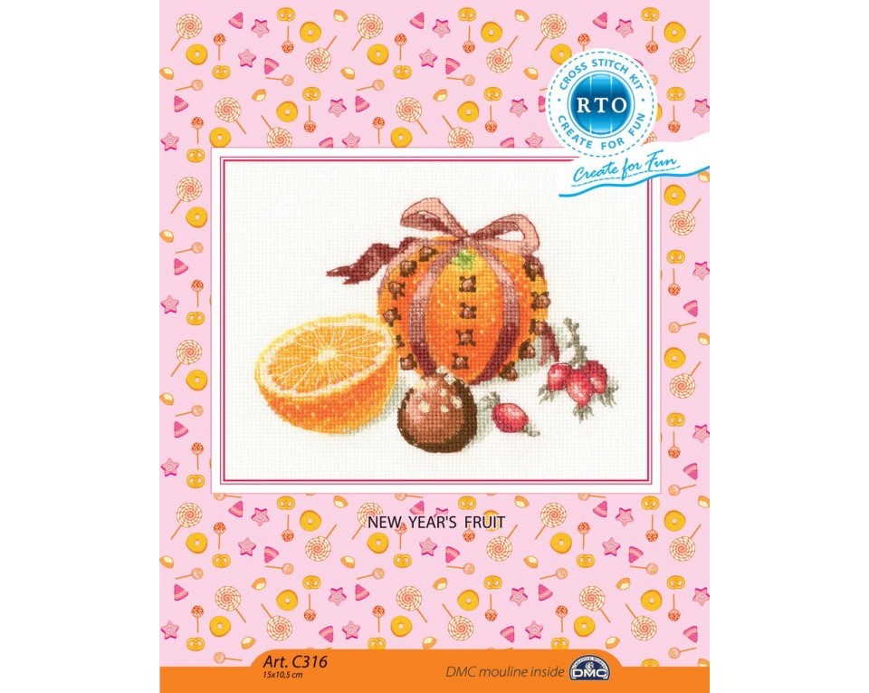 Cross-stitch kit "New year, Article: C316