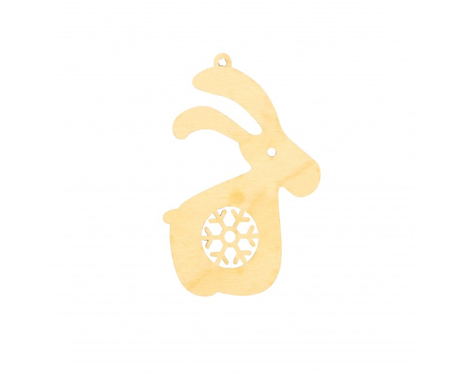 Plywood form - Christmas pendant "Buratini", Article: DZ90052