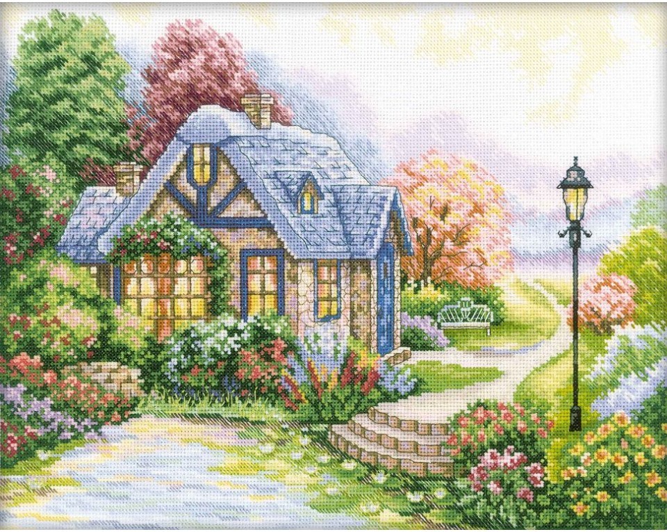Cross-Stitch Kit "Home, sweet home!", Article: M247