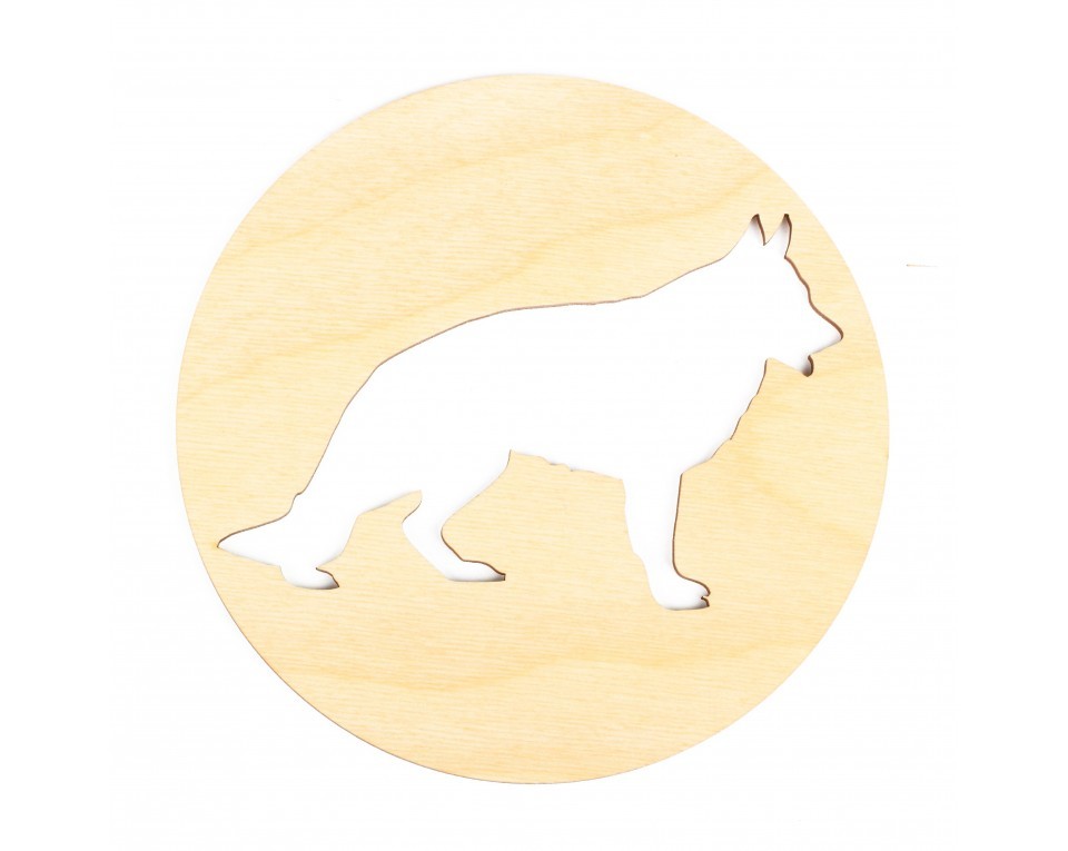 Plywood form "Buratini" - decorative plate, Article: DZ70034