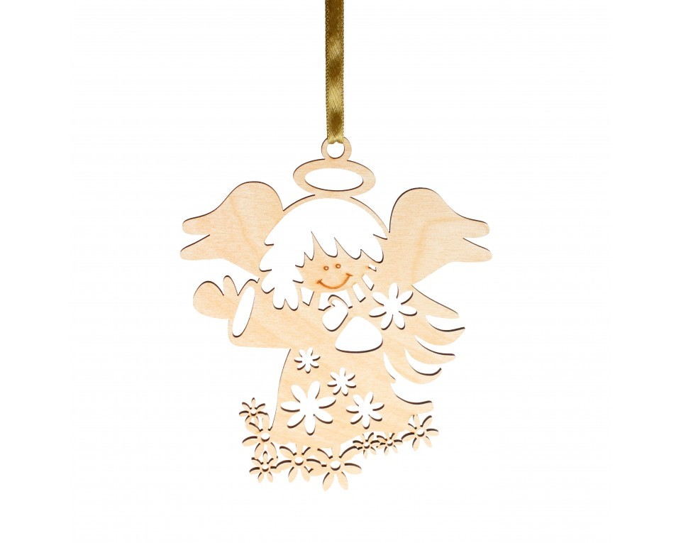 Plywood form - pendant "Buratini", Article: DZ50016
