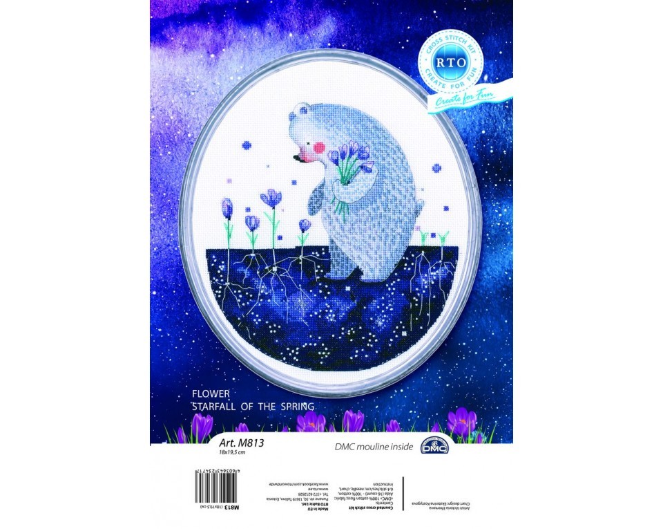 Cross-stitch kits "Flower starfall of the spring", Article: M813