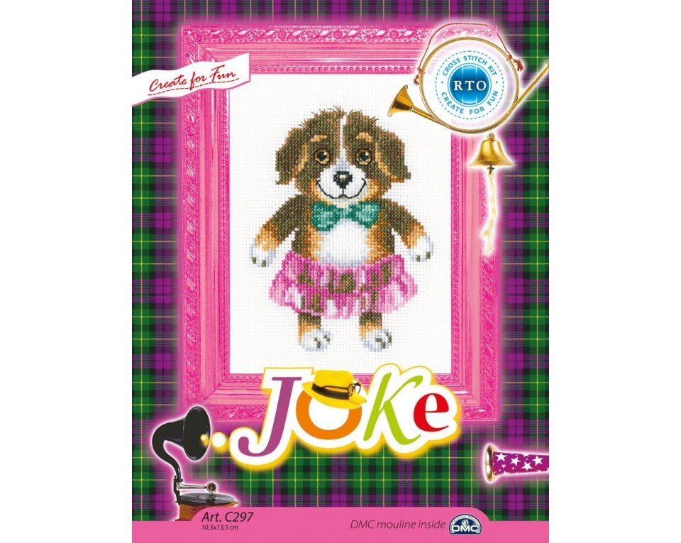 Cross-stitch kit "Joke", Article: C297