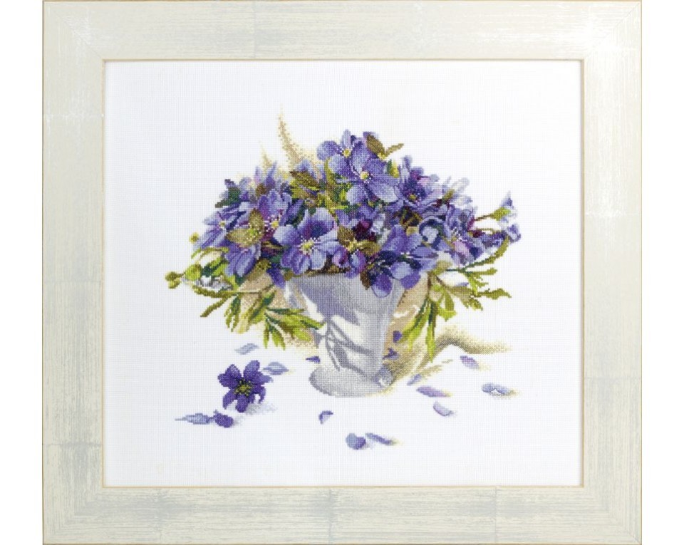 Cross-Stitch Kit "Primroses", Article: M488