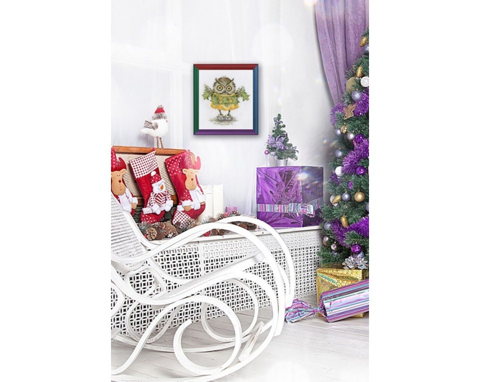 Cross-Stitch Kit "Christmas tree necklace", Article: C229