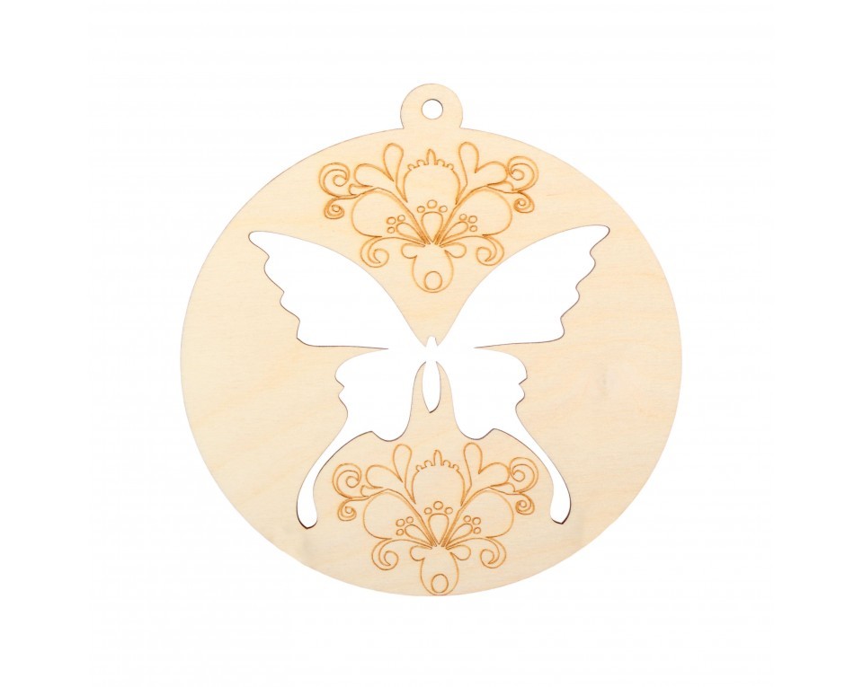 Plywood form - pendant "Buratini", Article: DZ00054