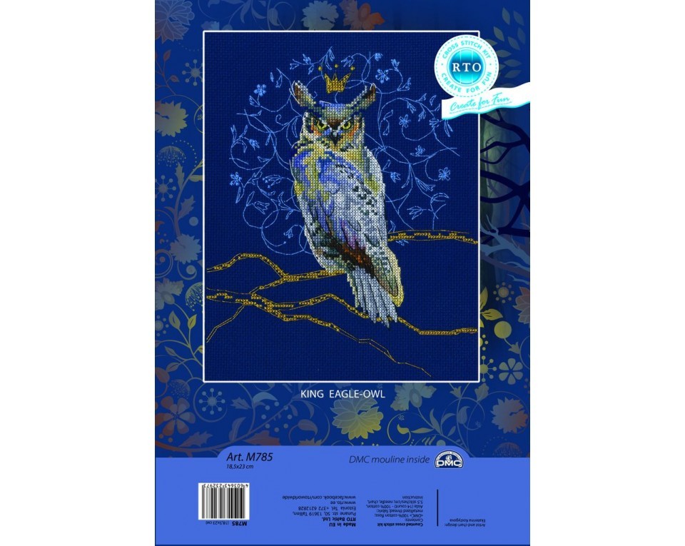 Cross-stitch kits "King eagle-owl", Article: M785