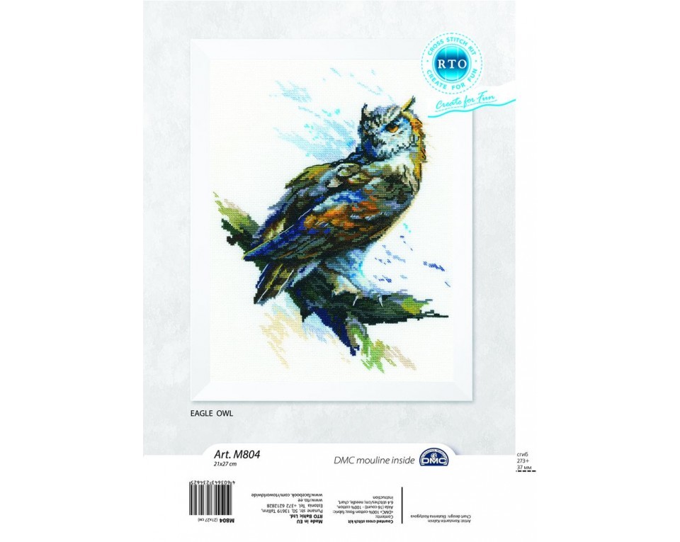 Cross-stitch kits "Eagle Owl", Article: M804