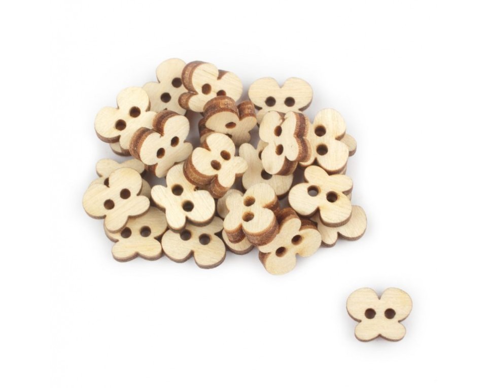 Plywood form - decorative buttons "Buratini", Article: DZ40076