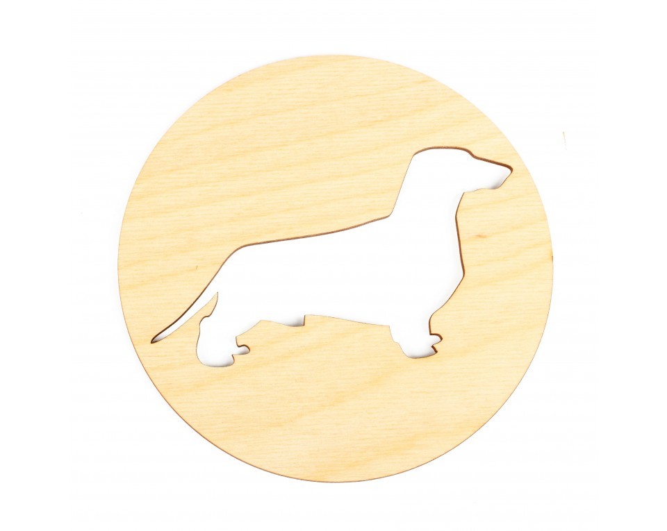 Plywood form "Buratini" - decorative plate, Article: DZ70029