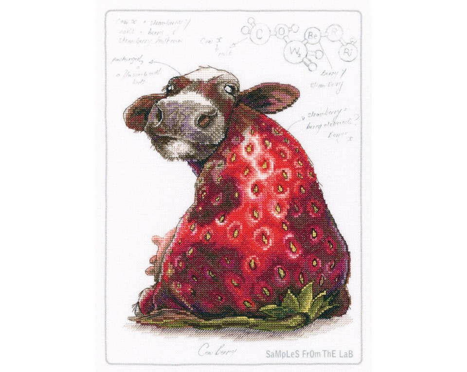 Cross-stitch kits "Cow Berry", Article: M70041