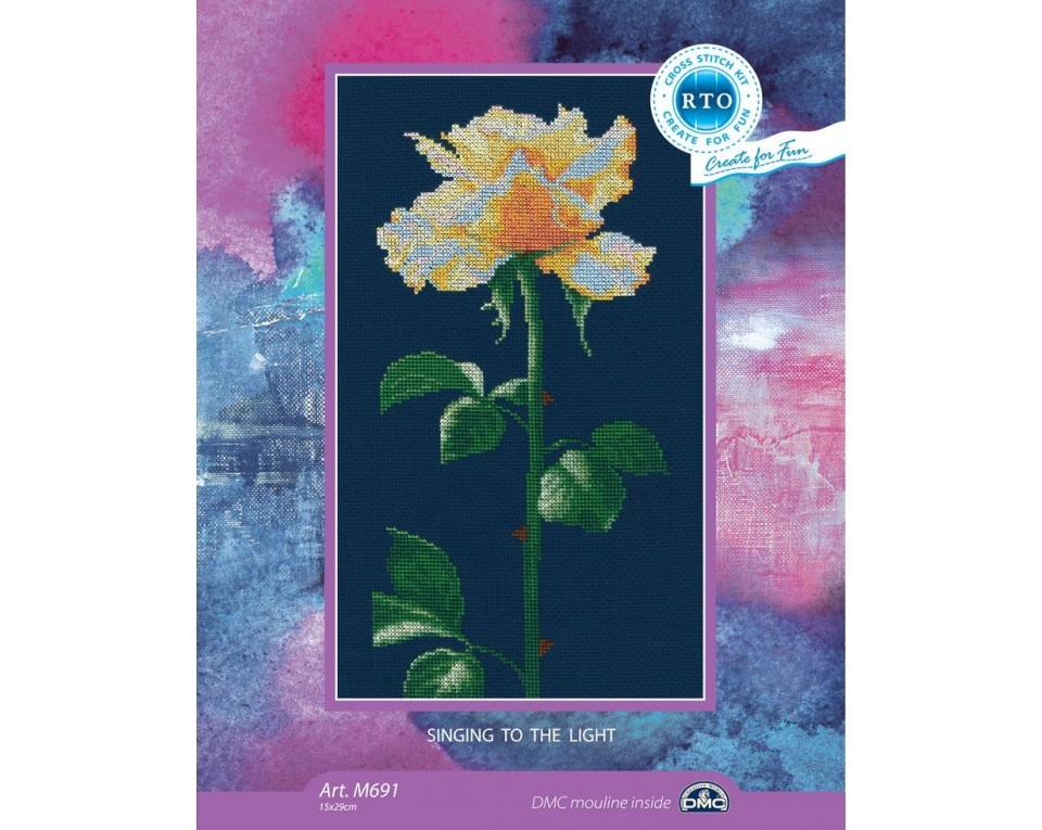 Cross-stitch kits "Singing to the light", Article: M691