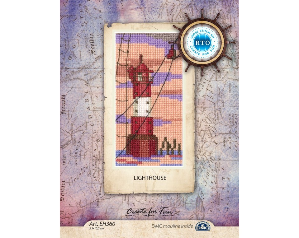 Cross-stitch kit "Lighthouse", Article: EH360