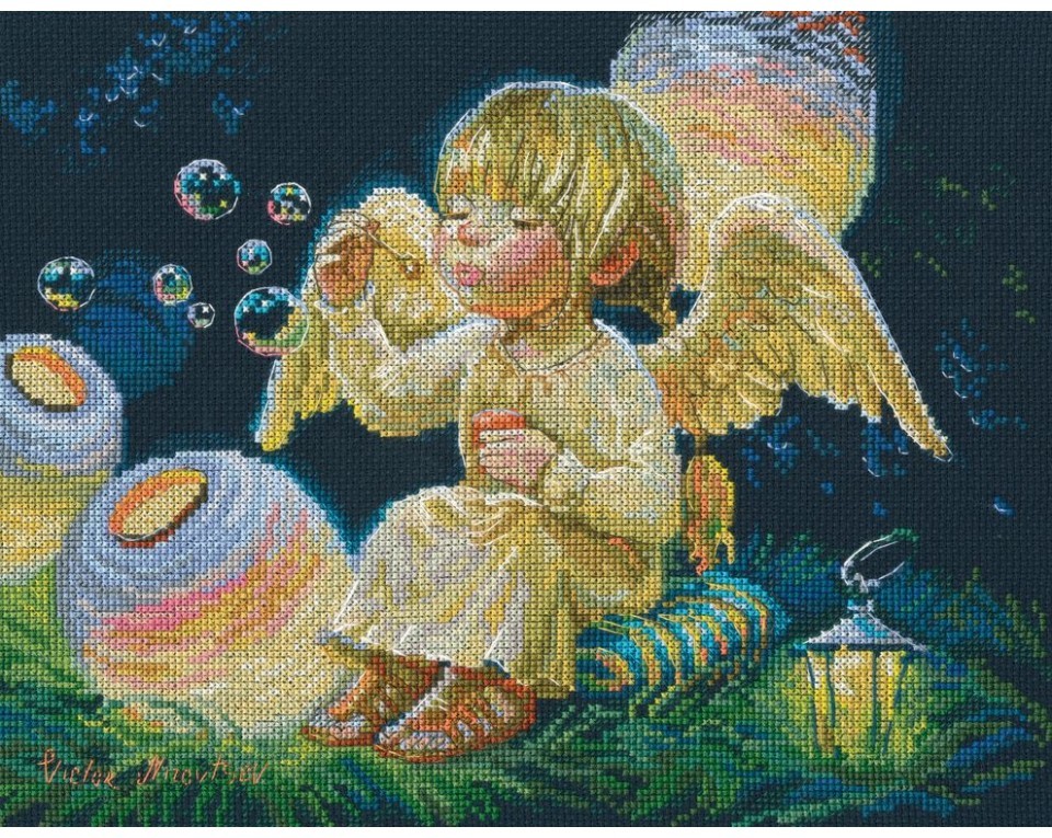Cross-stitch kits "Sky lanterns", Article: M674