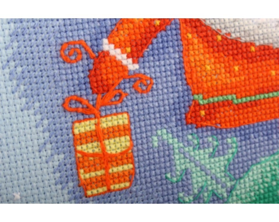 Cross-stitch kits "Cheerful Santa", Article: M647