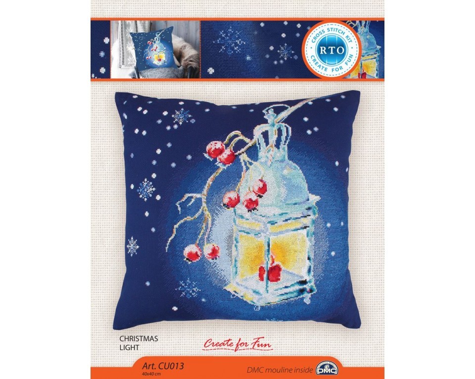 Cross-stitch kit "Christmas light", Article: CU013