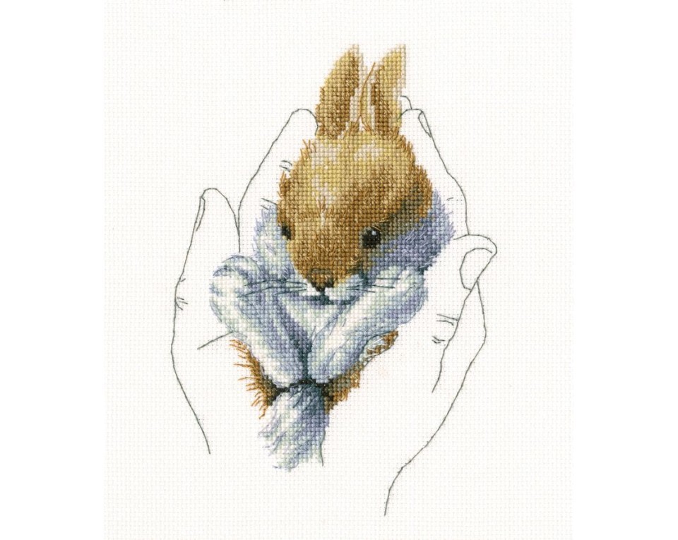 Cross-stitch kits "Warmth in palms", Article: M697
