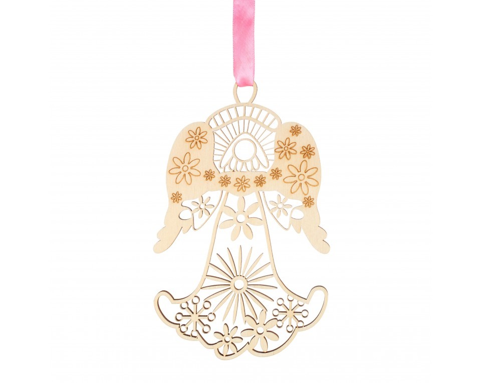 Plywood form - pendant "Buratini", Article: DZ50015