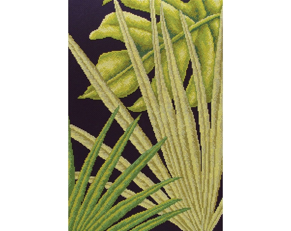 Cross-Stitch Kit "Palm leaves-1", Article: M446